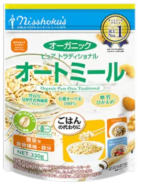 日食オーガニックピュアトラディショナルオートミール